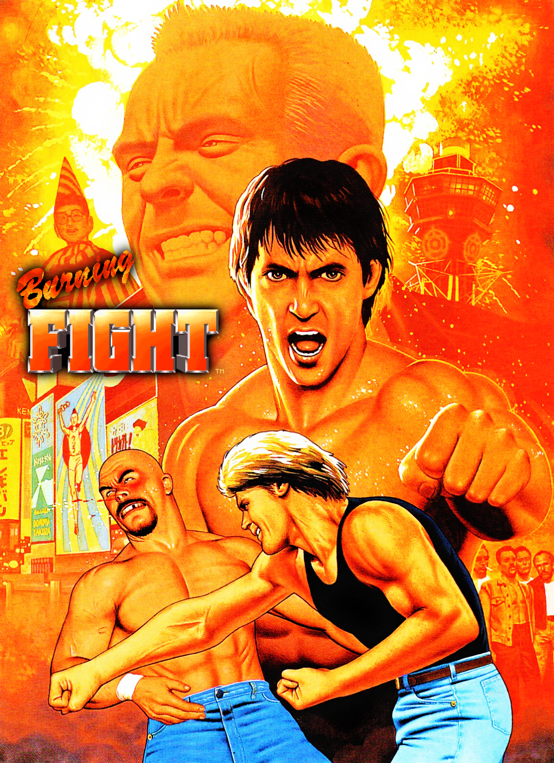 Burn fighting. Burning Fight Neo geo. Burning Fight SNK. Burning Fight game. Burning Fight Duffy game.