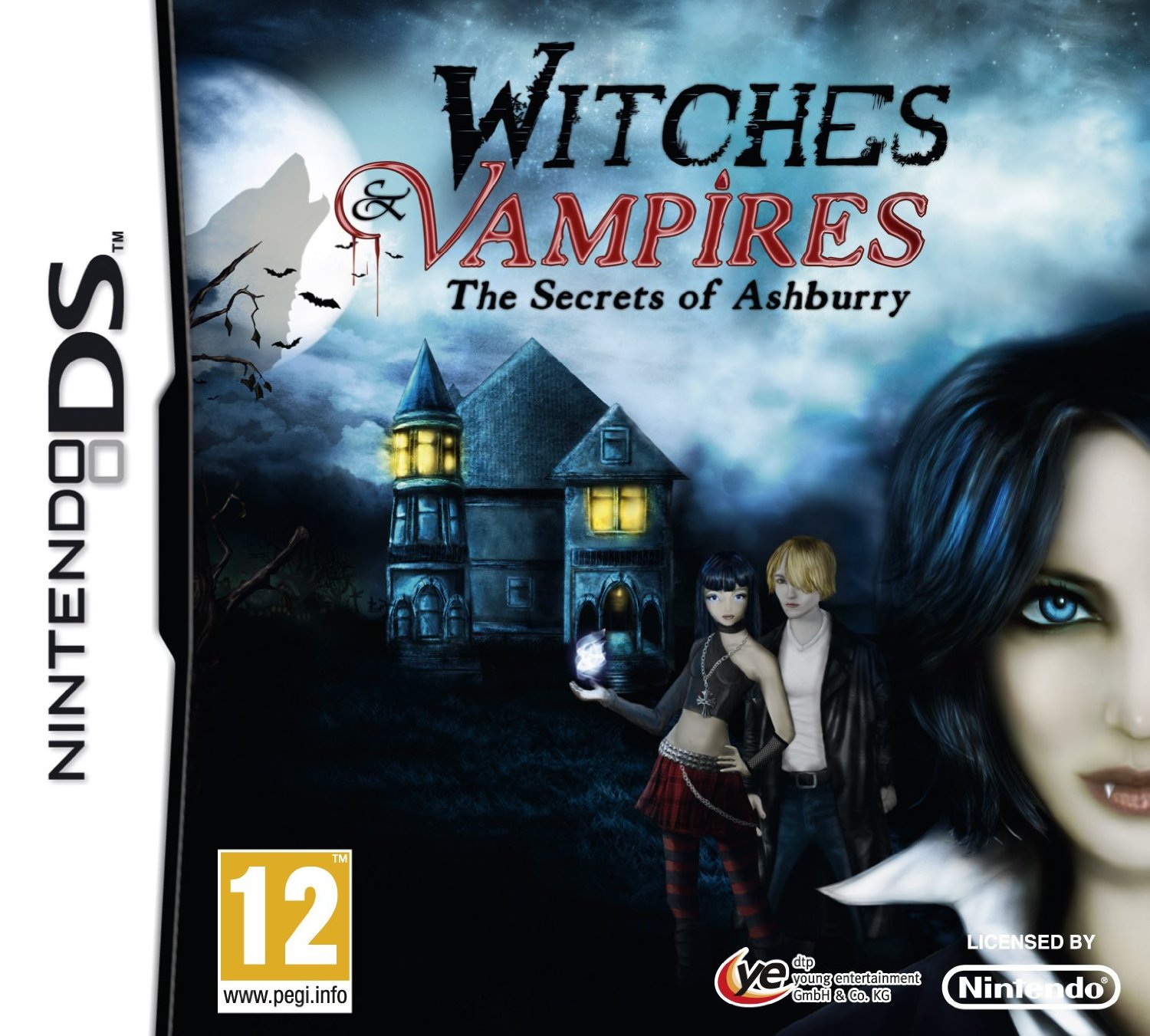 Game cover: Witches & Vampires: The Secrets of Ashburry