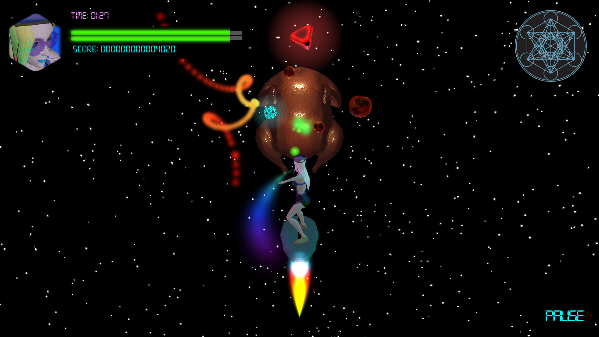 Neon Spaceboard - Screenshot 8
