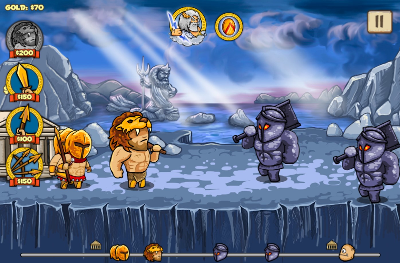Heroes of Myths - Warriors of Gods - Screenshot 1