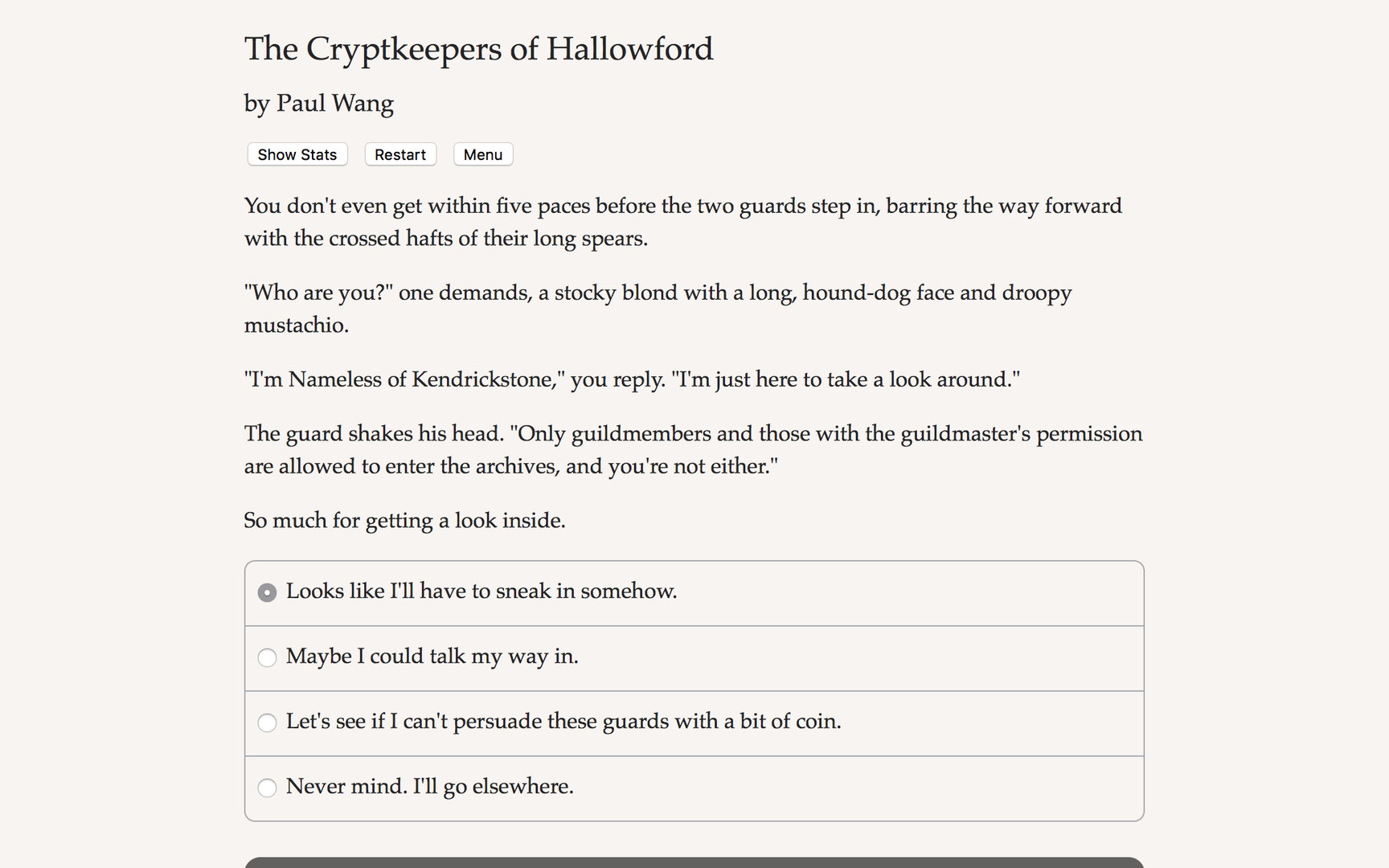 The Cryptkeepers of Hallowford - Screenshot 3