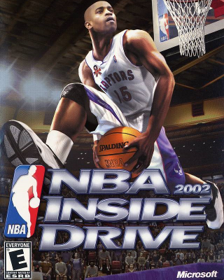 Game cover: NBA Inside Drive 2002