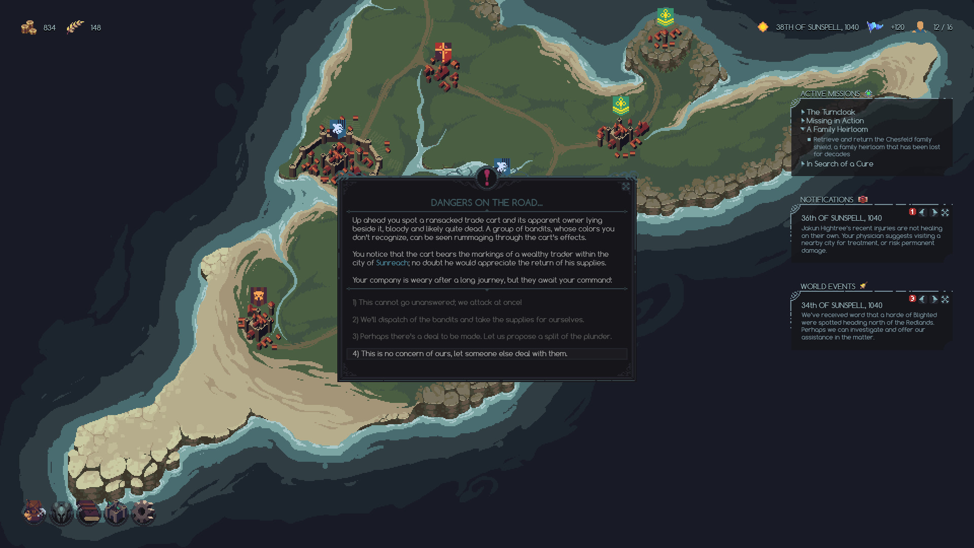 The Iron Oath - Screenshot 1