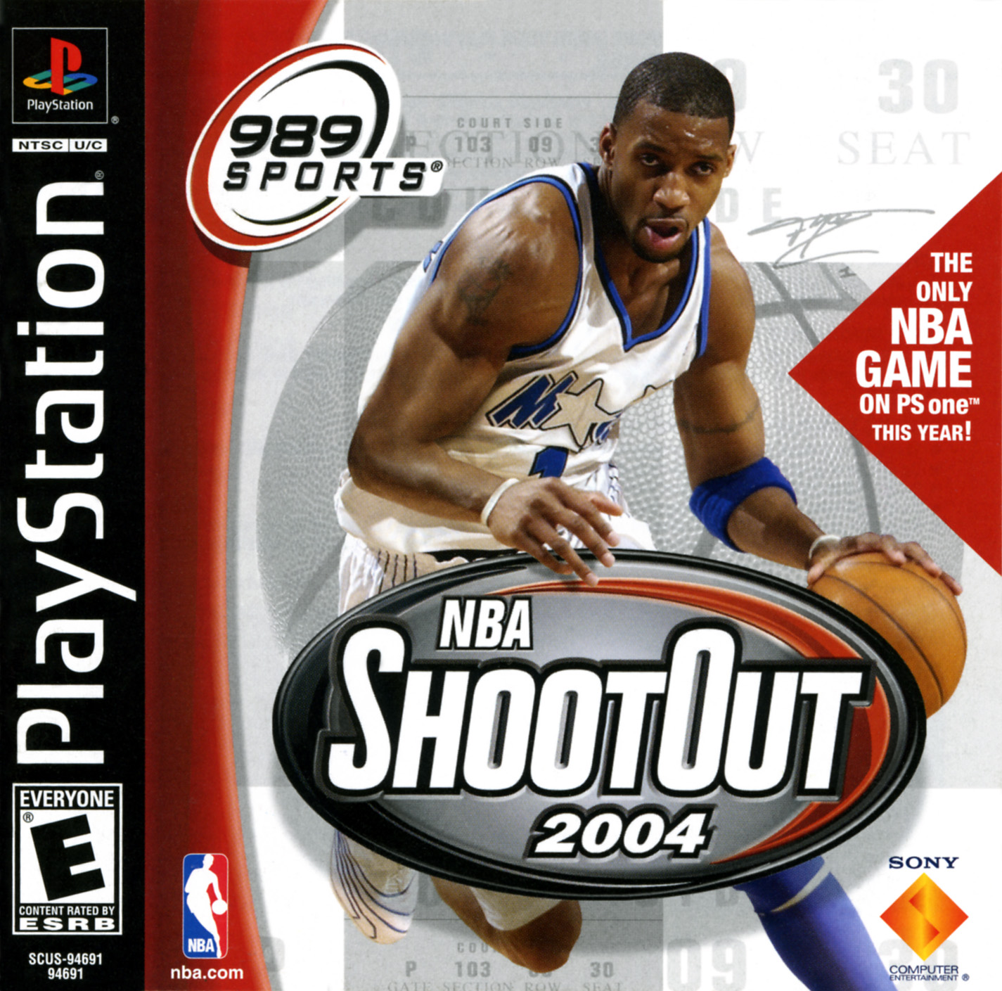Game cover: NBA ShootOut 2004