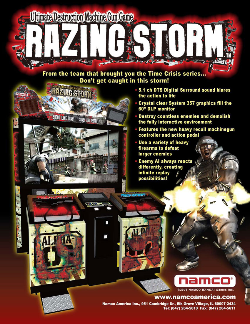 Game cover: Razing Storm