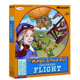 Game cover: Magic School Bus Discovers Flight