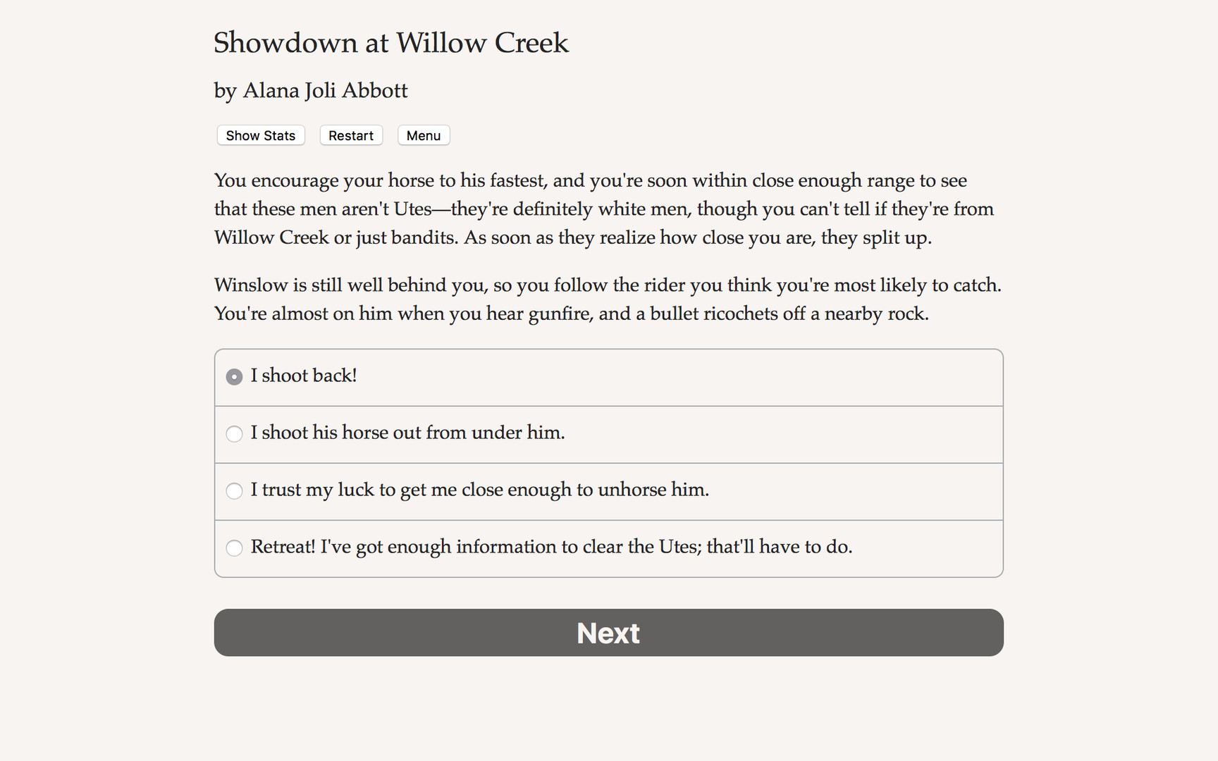Showdown at Willow Creek - Screenshot 5