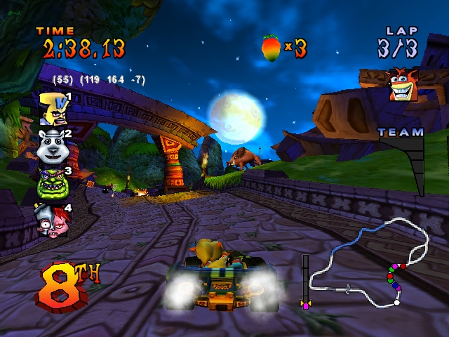 illustration de Crash Nitro Kart