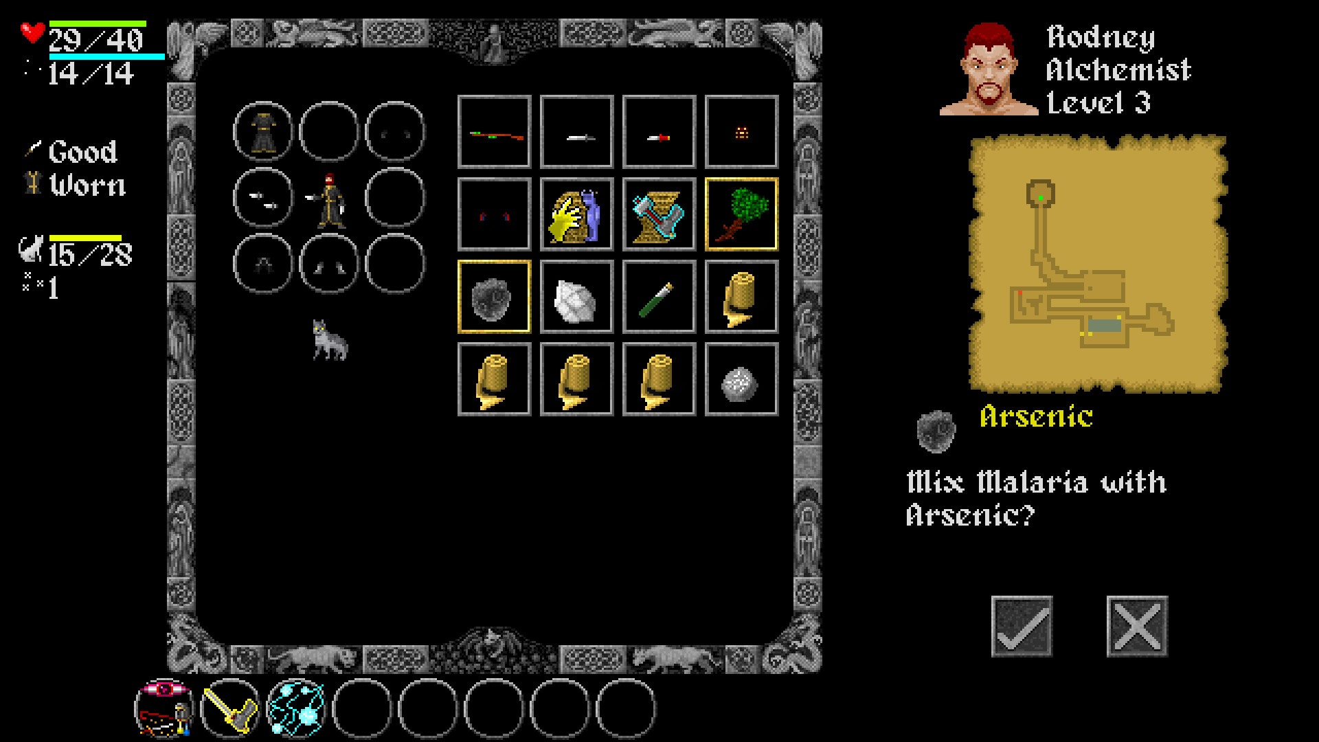 Ananias Roguelike - Screenshot 1