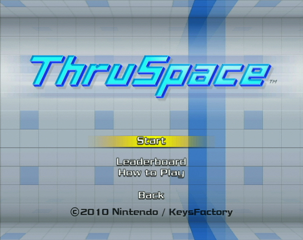 Game cover: ThruSpace