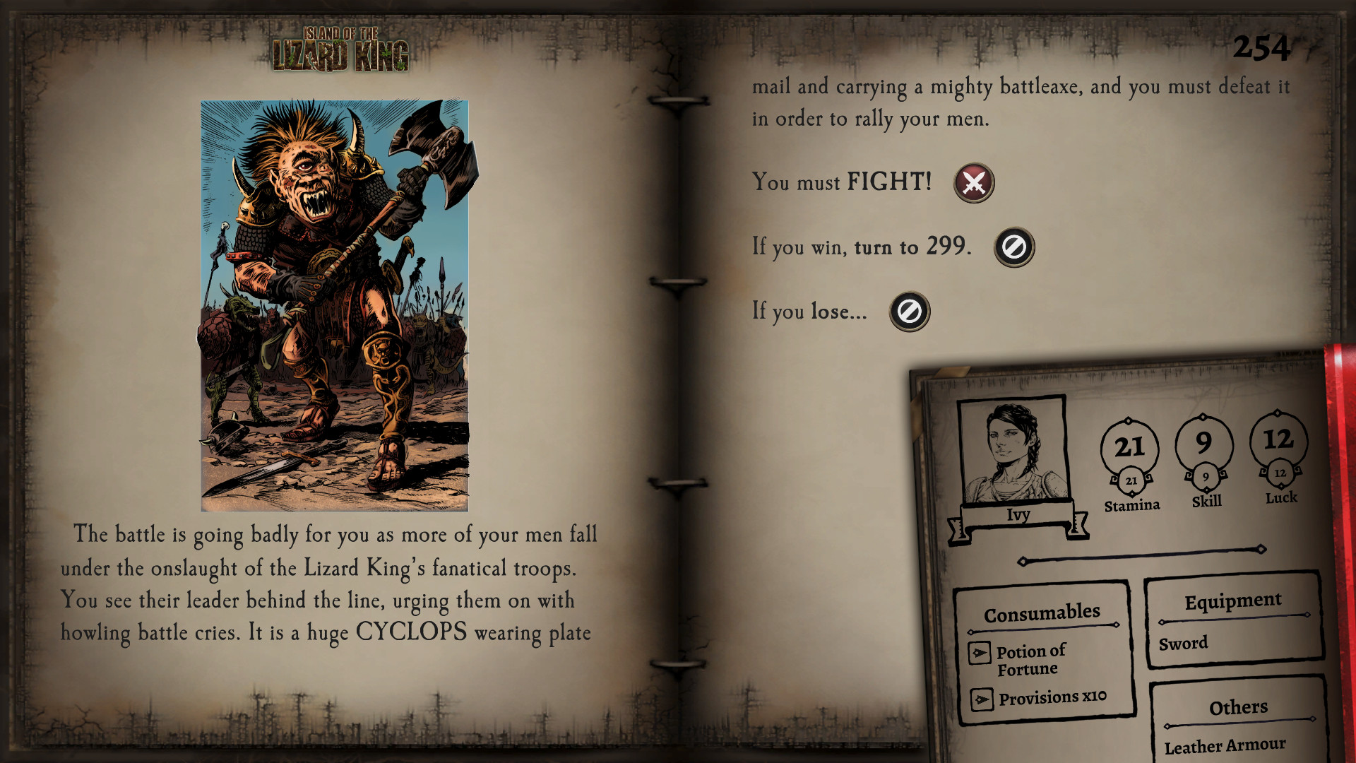Fighting Fantasy Classics - Screenshot 1