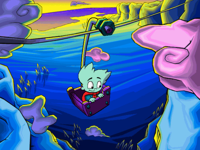 illustration de Pajama Sam 3: You Are What You Eat From Your Head To Your Feet