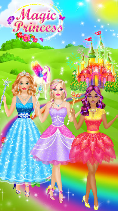 Magic Princess - Girls Makeup & Dressup Salon Game - Screenshot 6