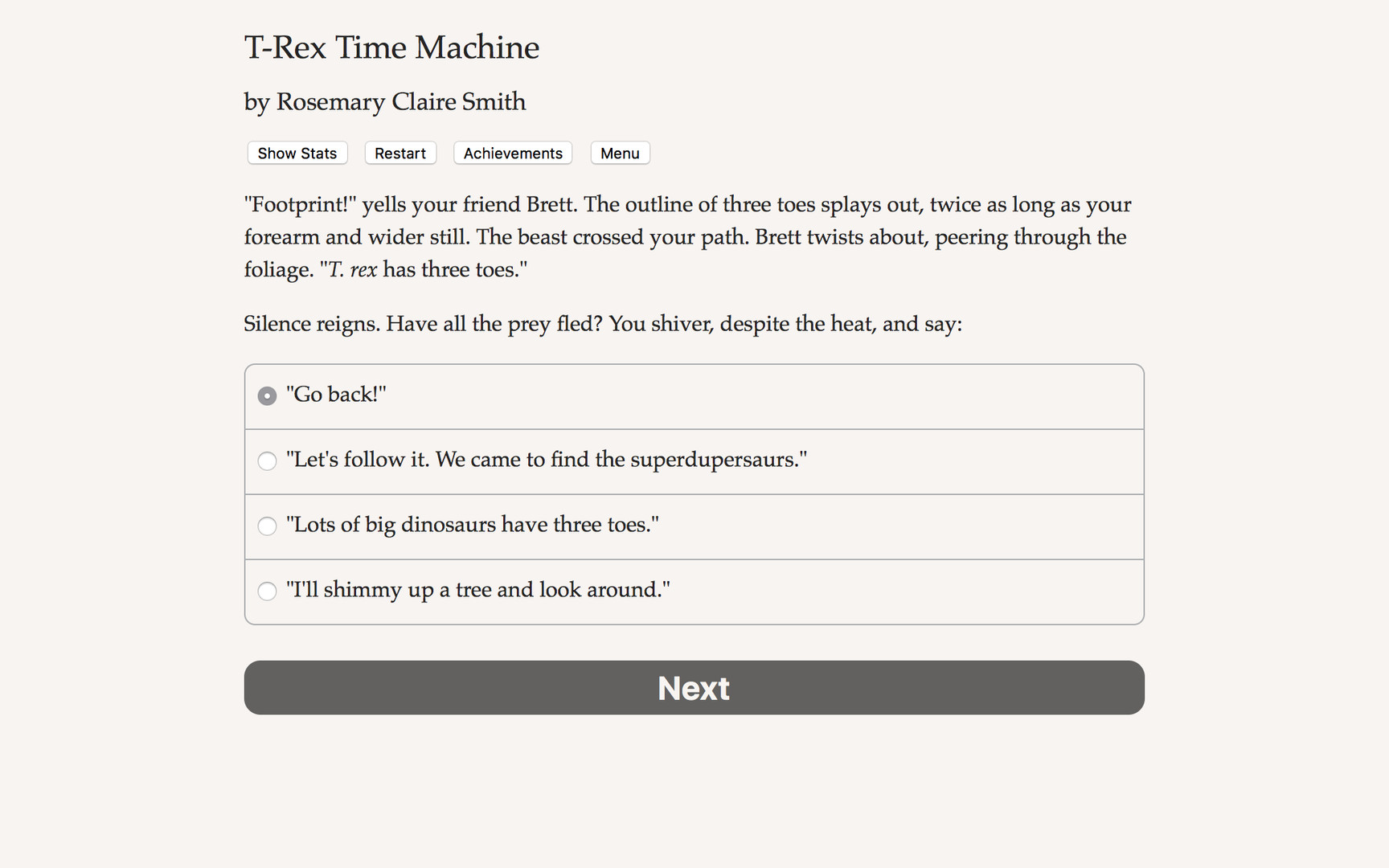 T-Rex Time Machine - Screenshot 5