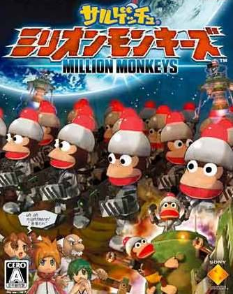 Game cover: Ape Escape: Million Monkeys
