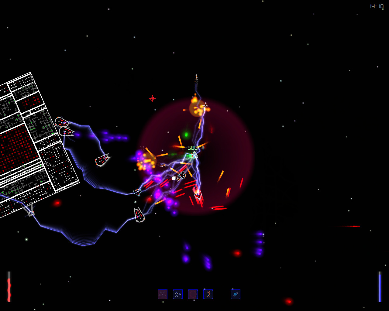 Space - The Return Of The Pixxelfrazzer - Screenshot 1