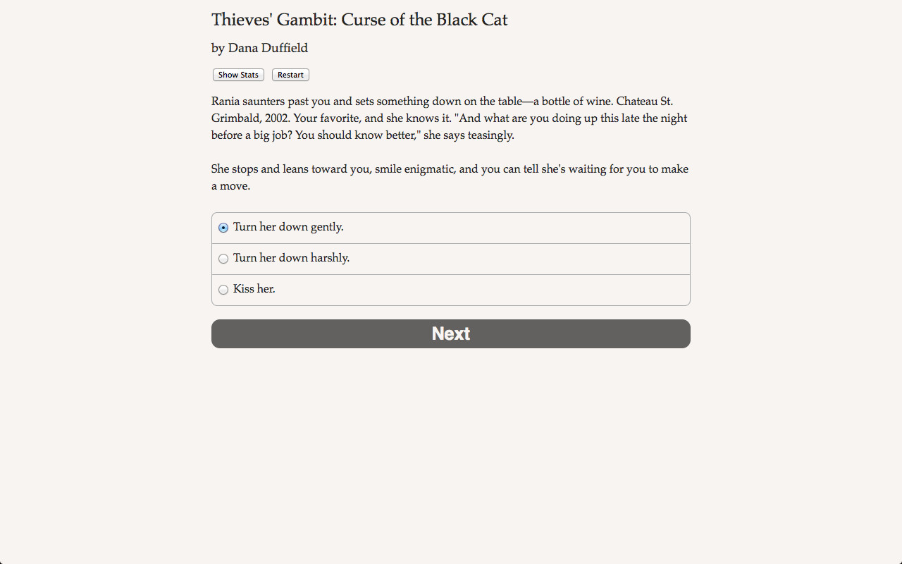 Thieves' Gambit: The Curse of the Black Cat - Screenshot 5