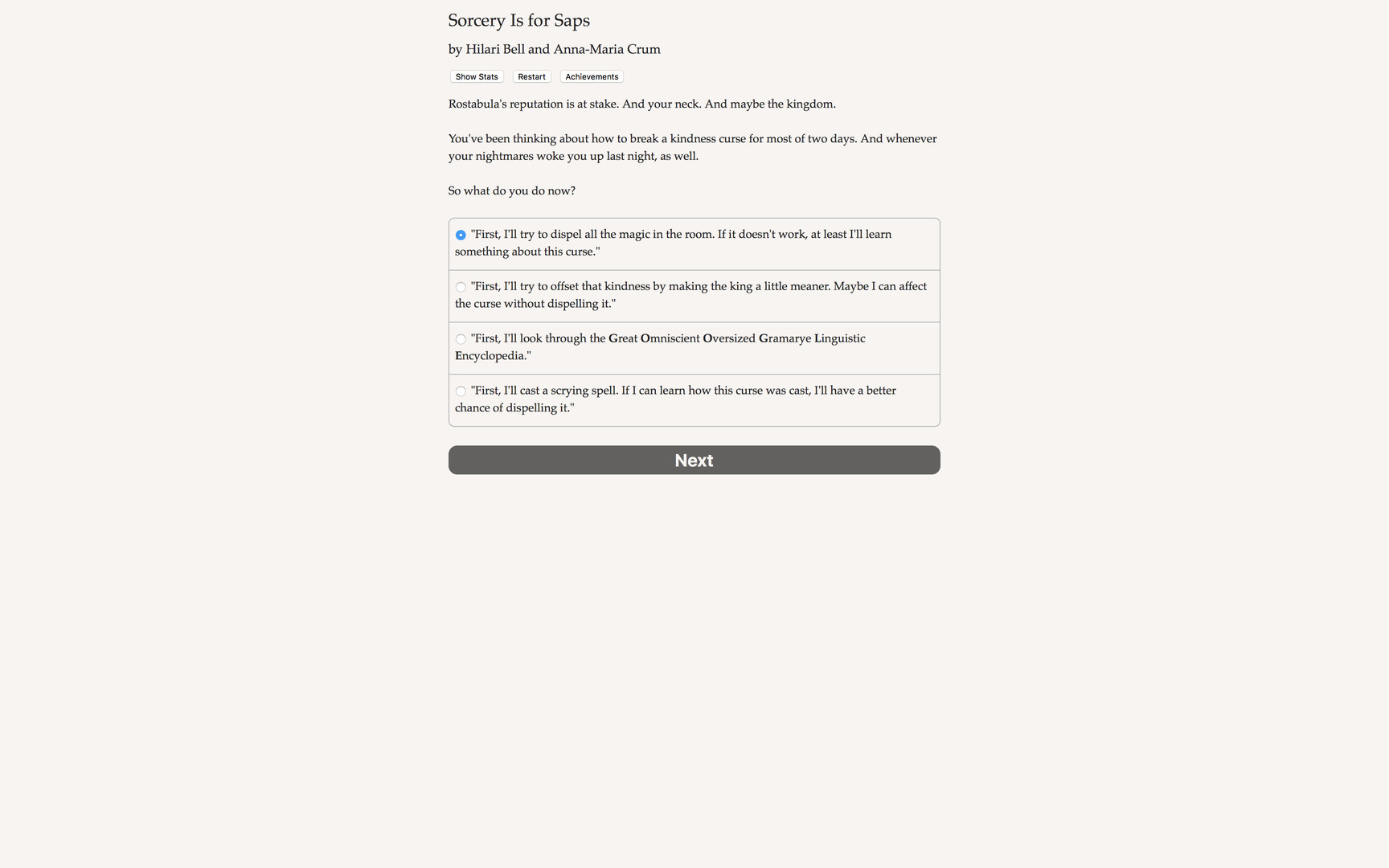 Sorcery Is for Saps - Screenshot 4