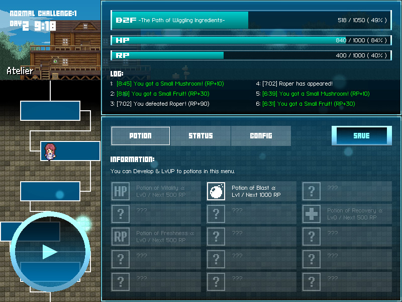 Magic Potion Explorer - Screenshot 1