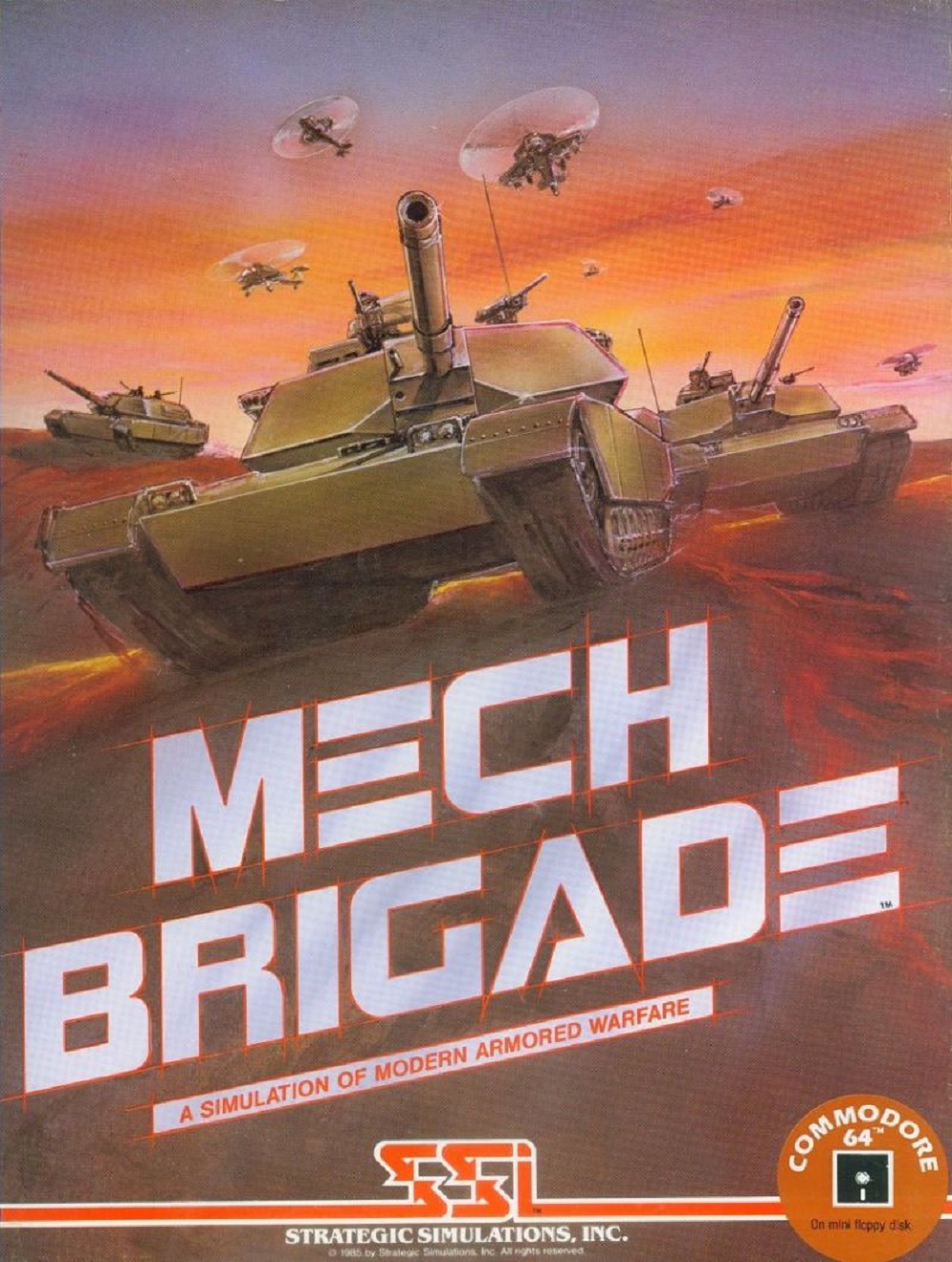 Game cover: Mech Brigade