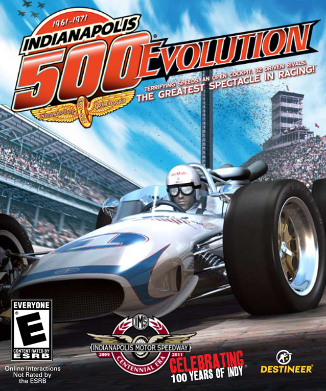 Game cover: Indianapolis 500 Evolution