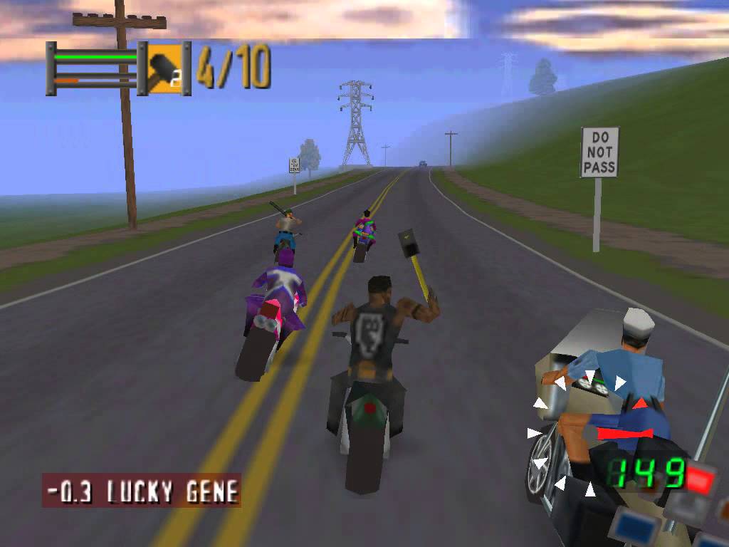 road rash n64