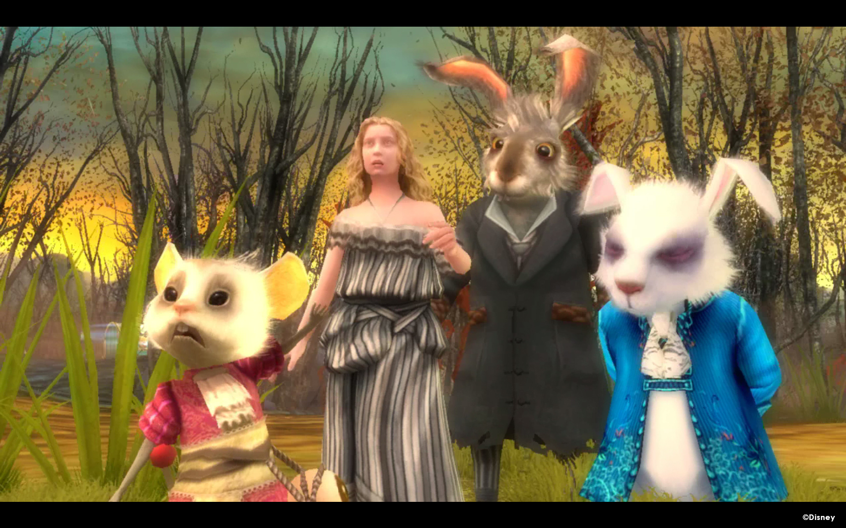 illustration de Alice in Wonderland