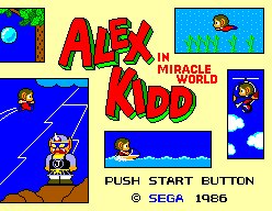 illustration de Alex Kidd in Miracle World