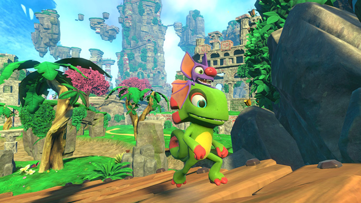 illustration de Yooka-Laylee