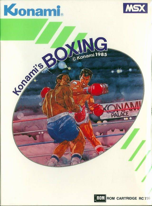 Game cover: Konami's Boxing
