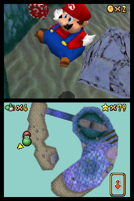 illustration de Super Mario 64 DS
