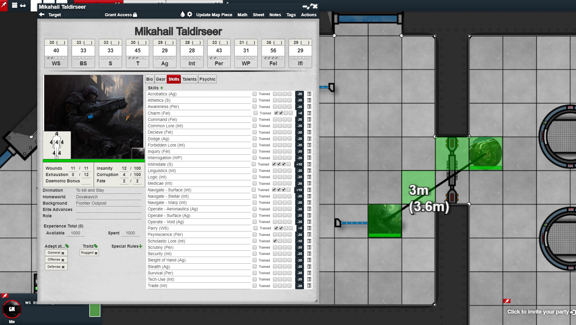 GM Forge - Virtual Tabletop - Screenshot 4