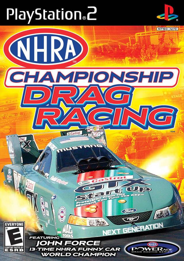 Game cover: NHRA Championship Drag Racing