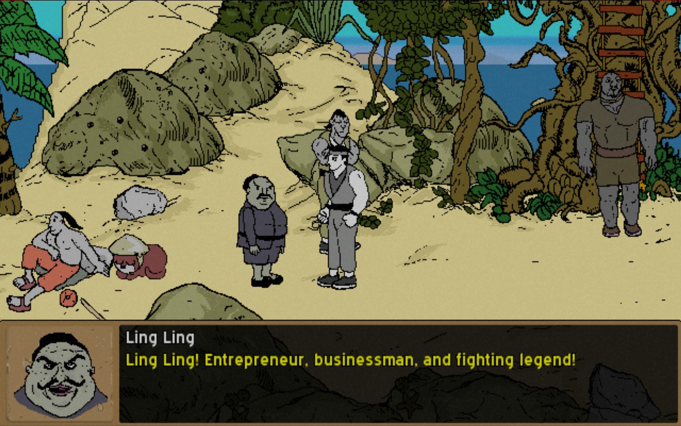 Legend of Hand - Screenshot 1