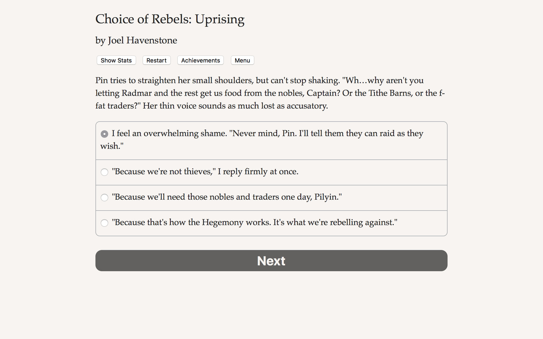 Choice of Rebels: Uprising - Screenshot 3