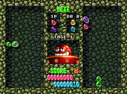 illustration de Dr. Robotnik's Mean Bean Machine