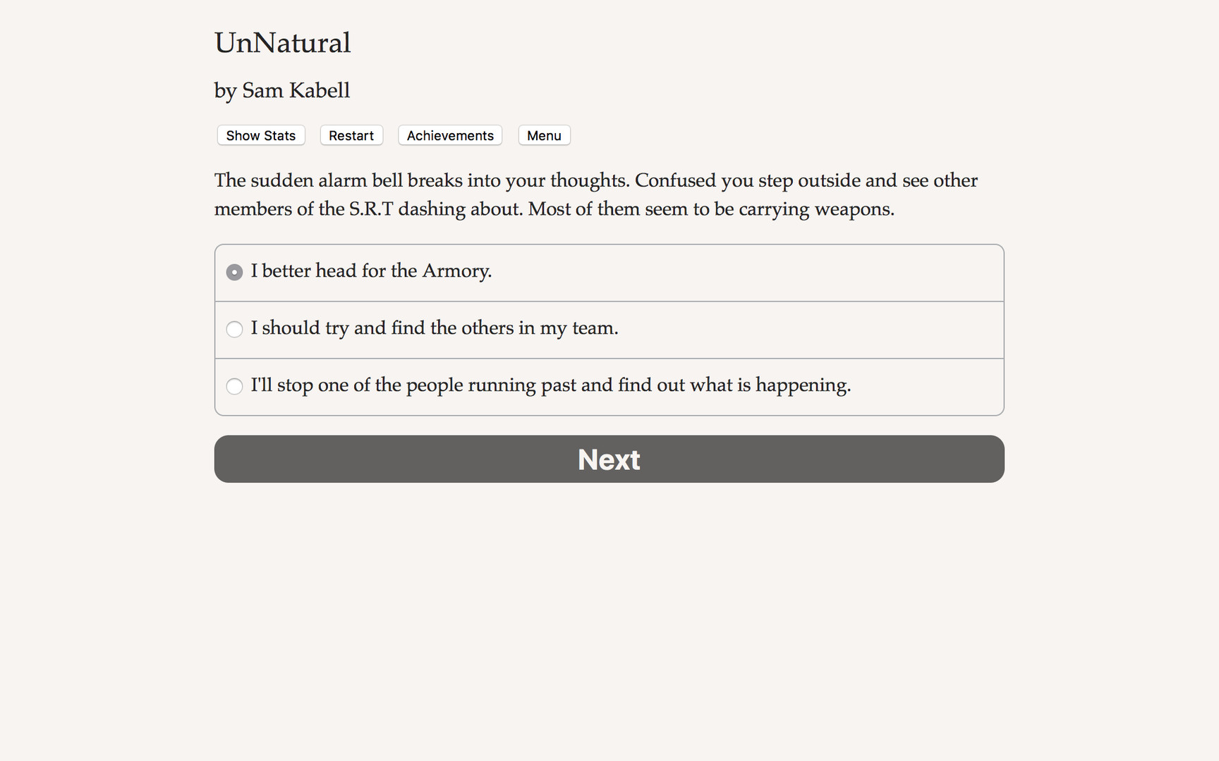 Unnatural - Screenshot 4