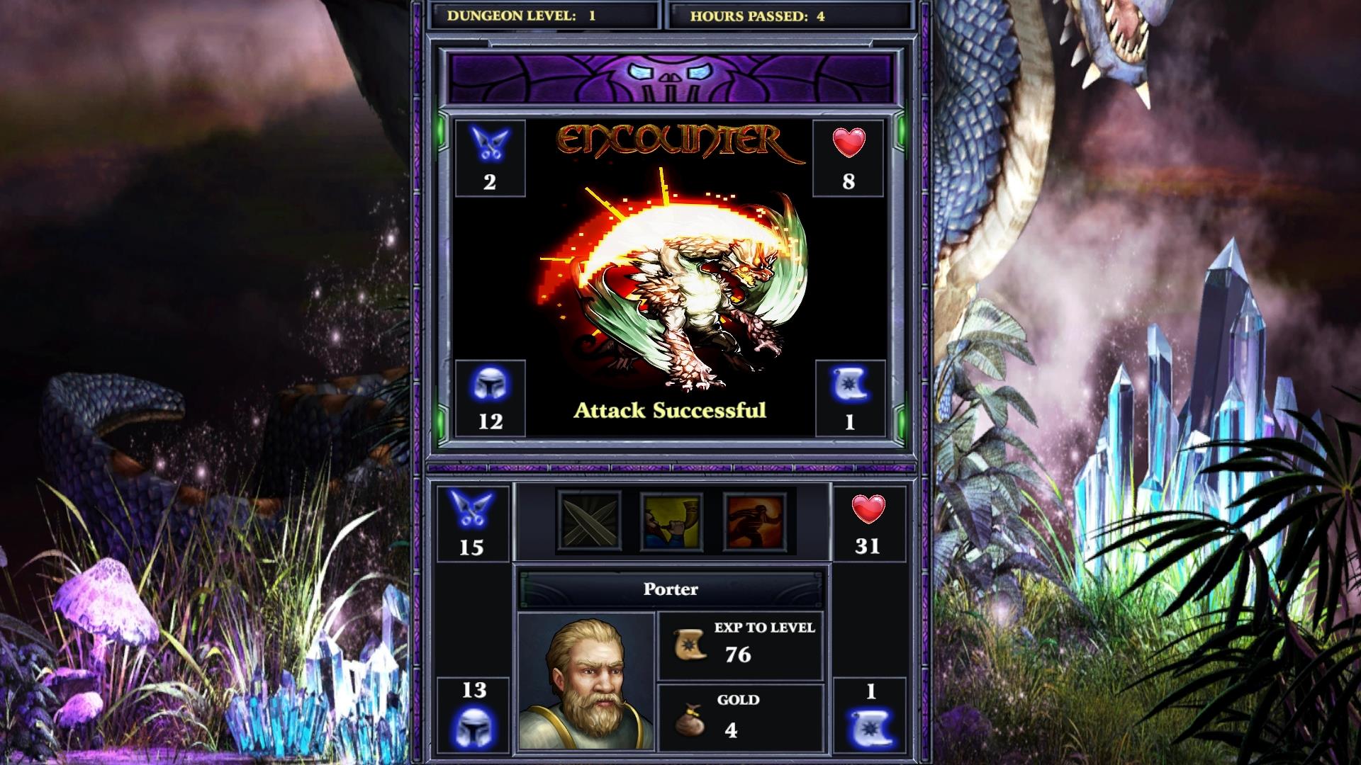 Destination Dungeons: Catacombs of Dreams - Screenshot 1