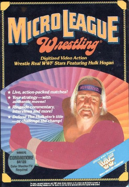 Game cover: MicroLeague Wrestling