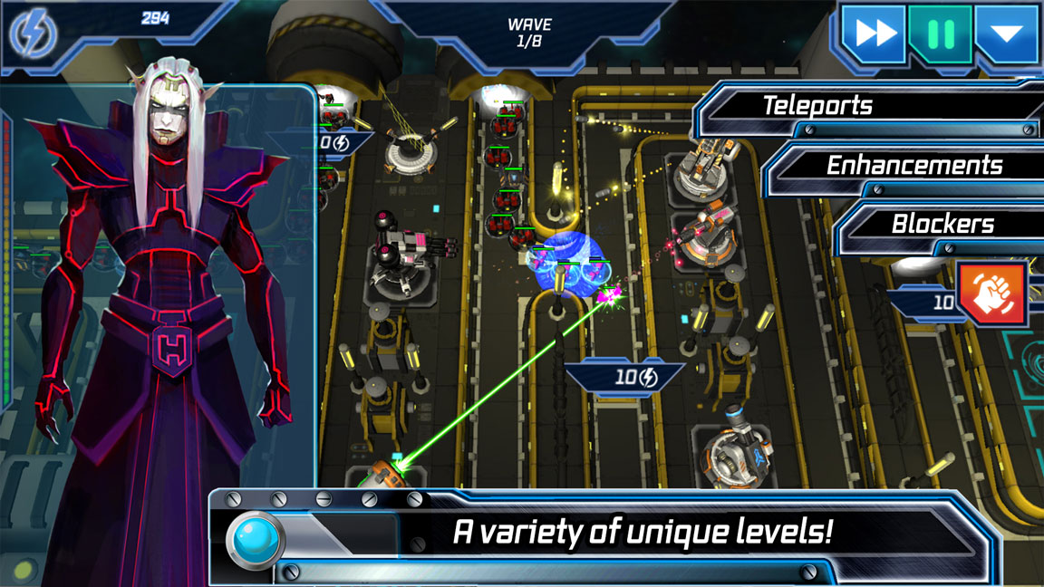 Module TD. Sci Fi Tower Defense - Screenshot 6