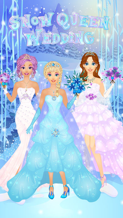 Ice Queen Wedding Salon: Frost Bridal Game - Screenshot 1