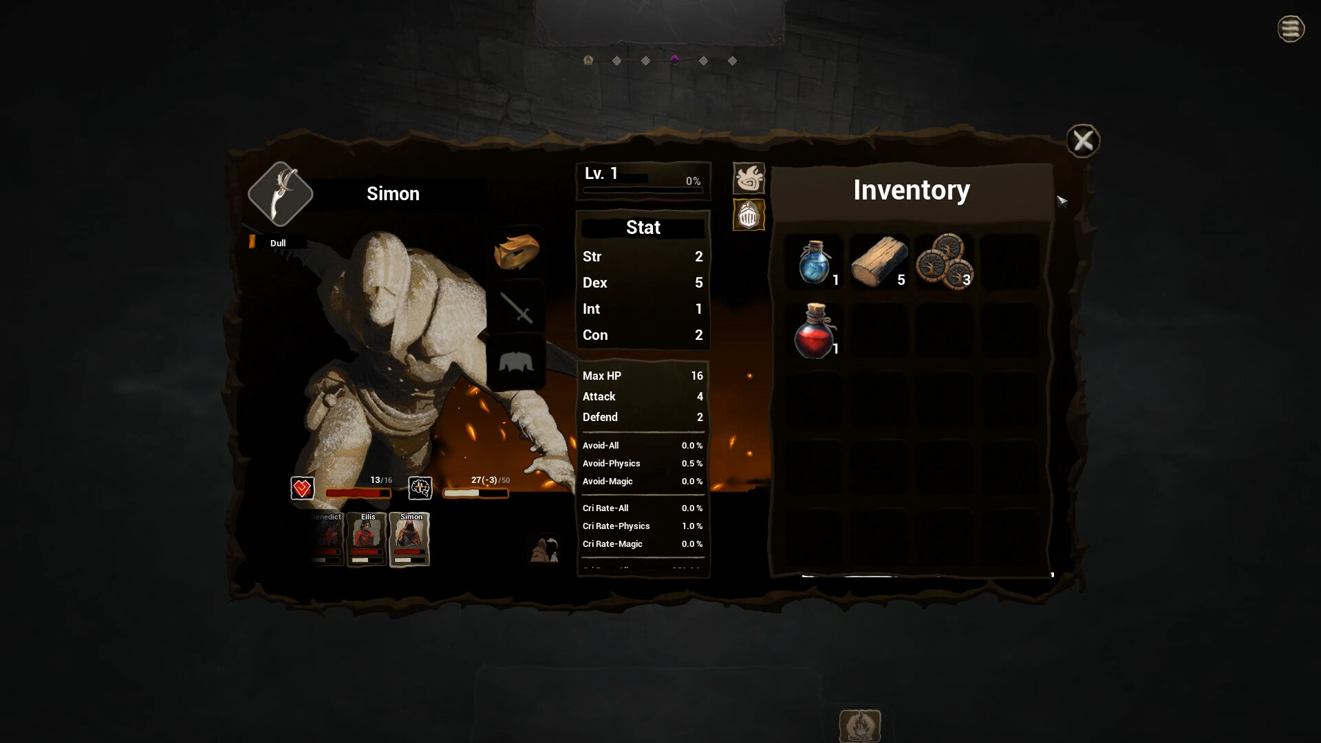 Ashen Dungeon - Screenshot 1