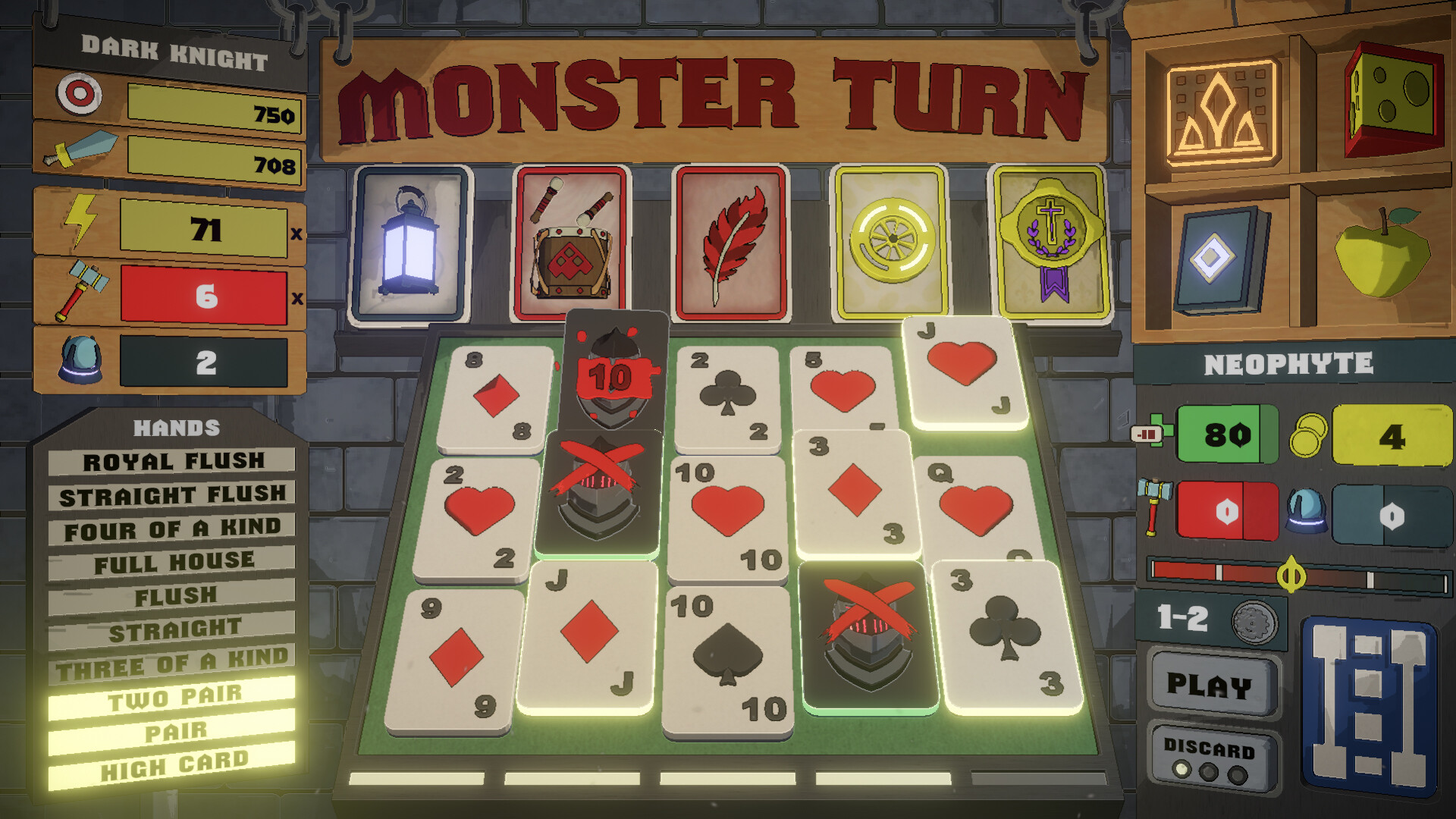 Dungeon Holdem - Screenshot 1