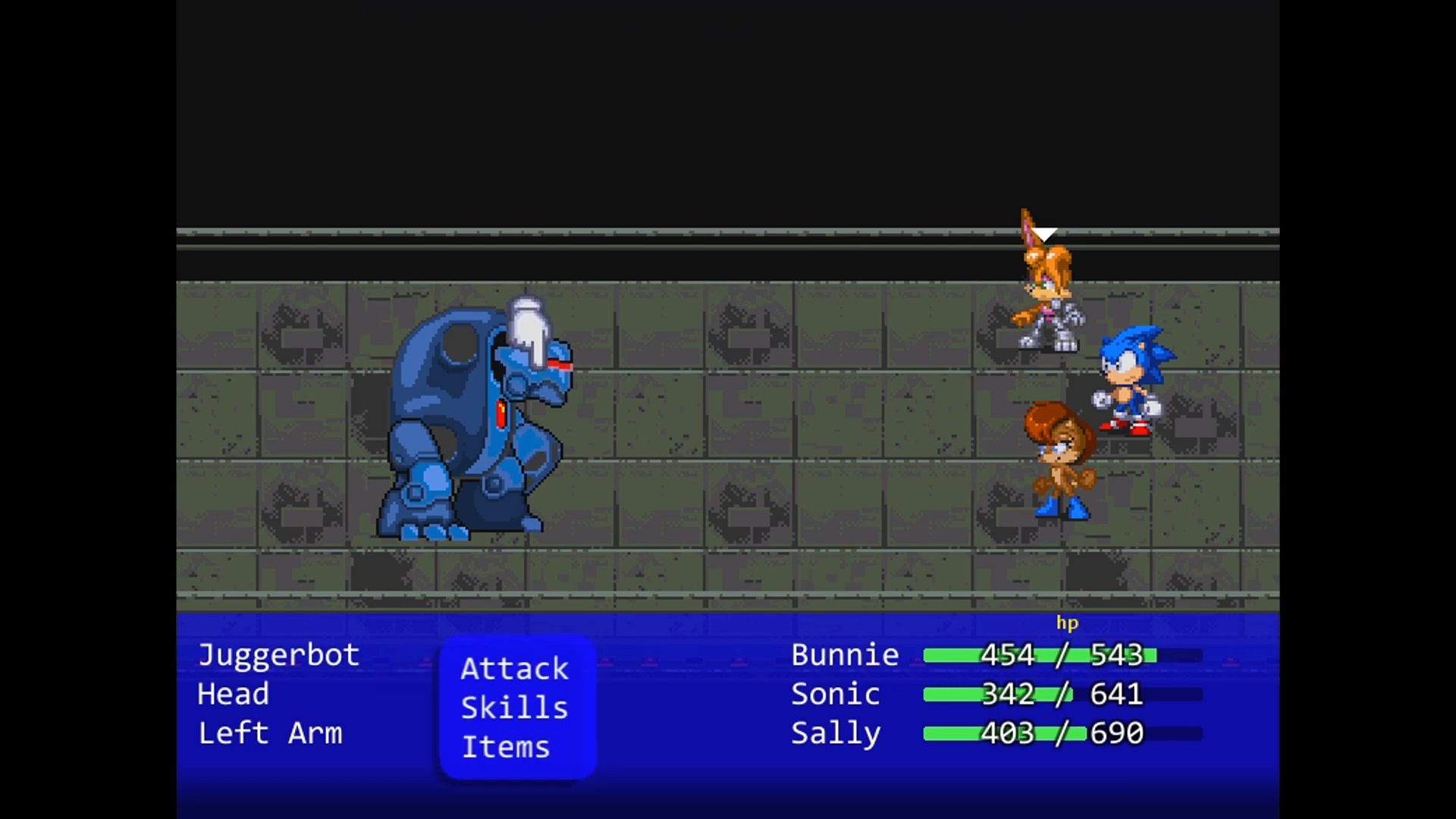 Sonic the Hedgehog RPG: In The Belly of The Beast - Screenshot 2