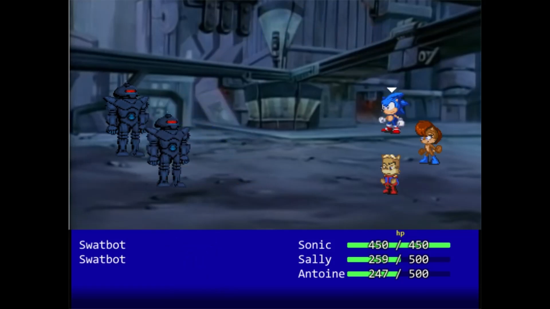 Sonic the Hedgehog RPG: Entropy - Screenshot 1