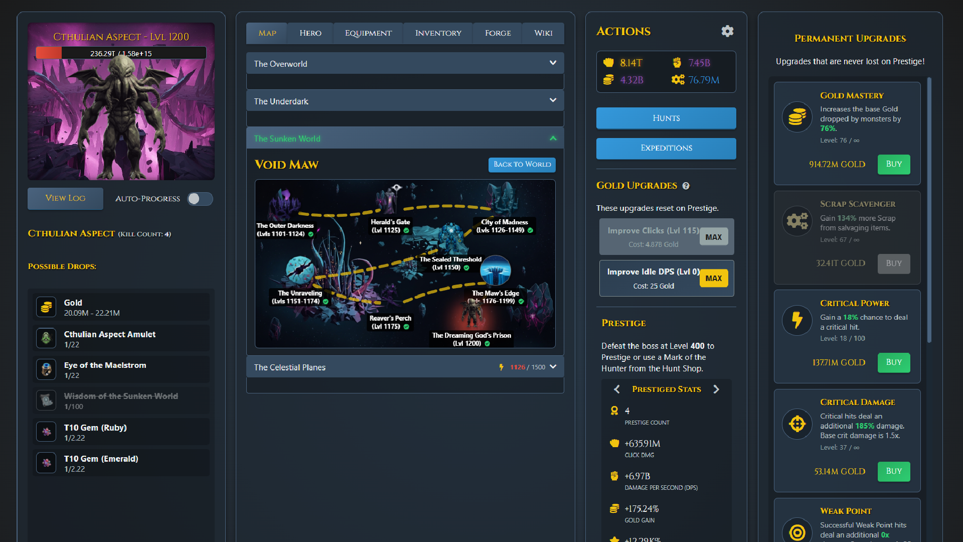 Idle looter - Screenshot 2