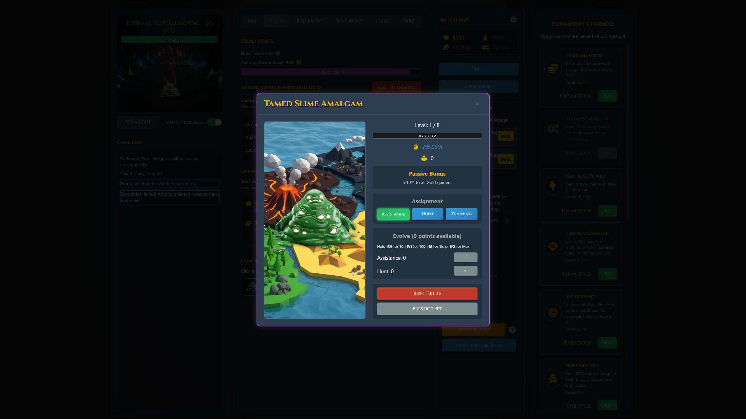 Idle looter - Screenshot 1