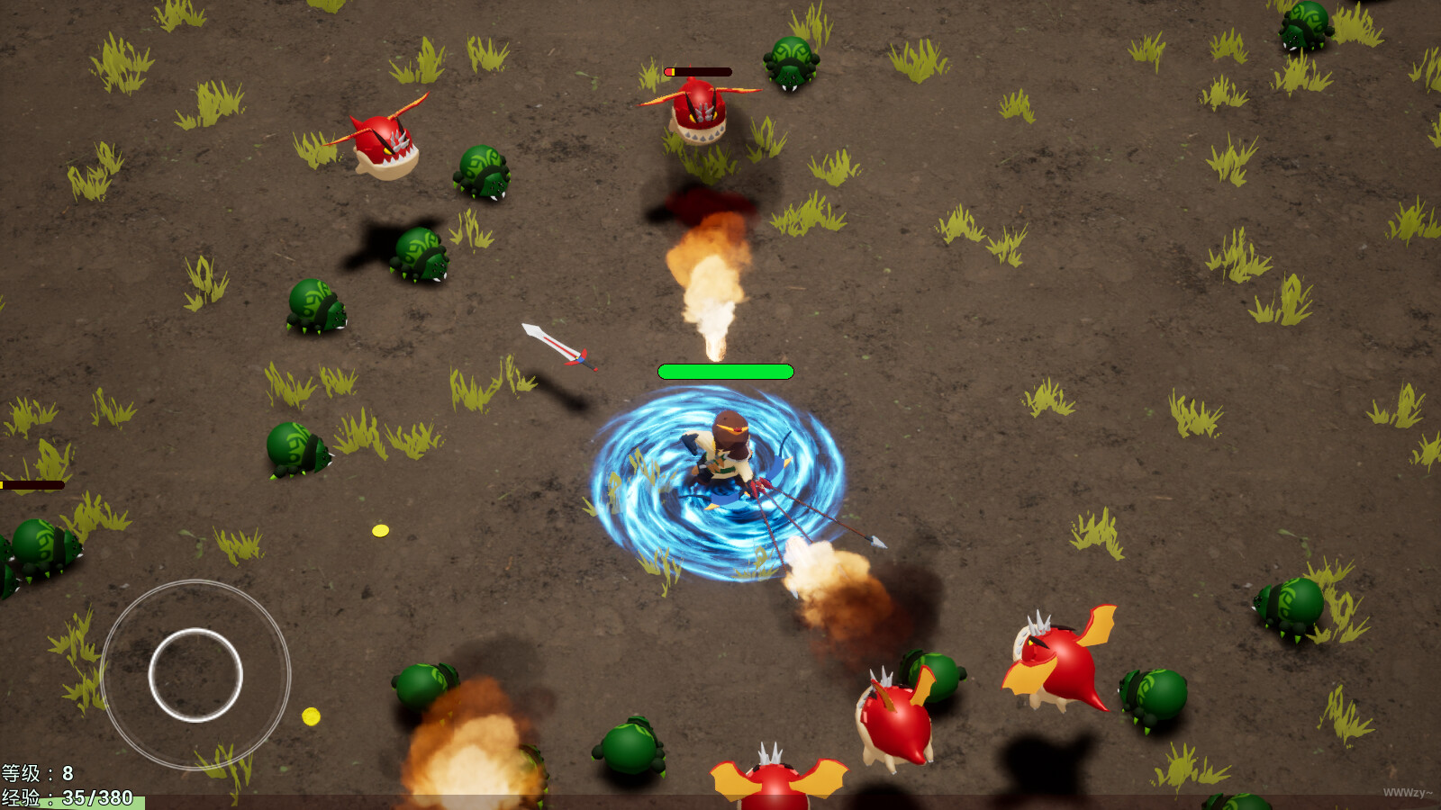 Grassland Cleaning Worker - Screenshot 4