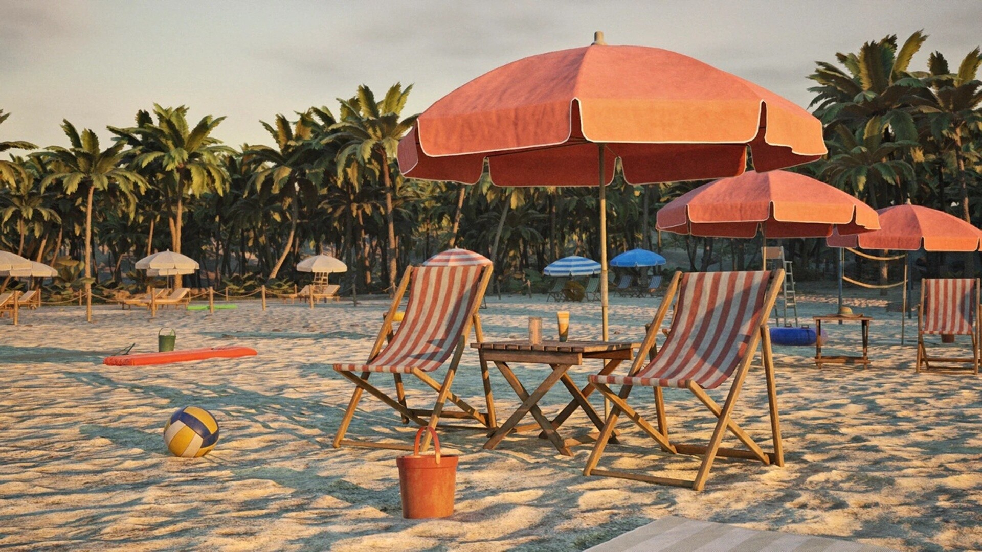 Beach Friends - Screenshot 1