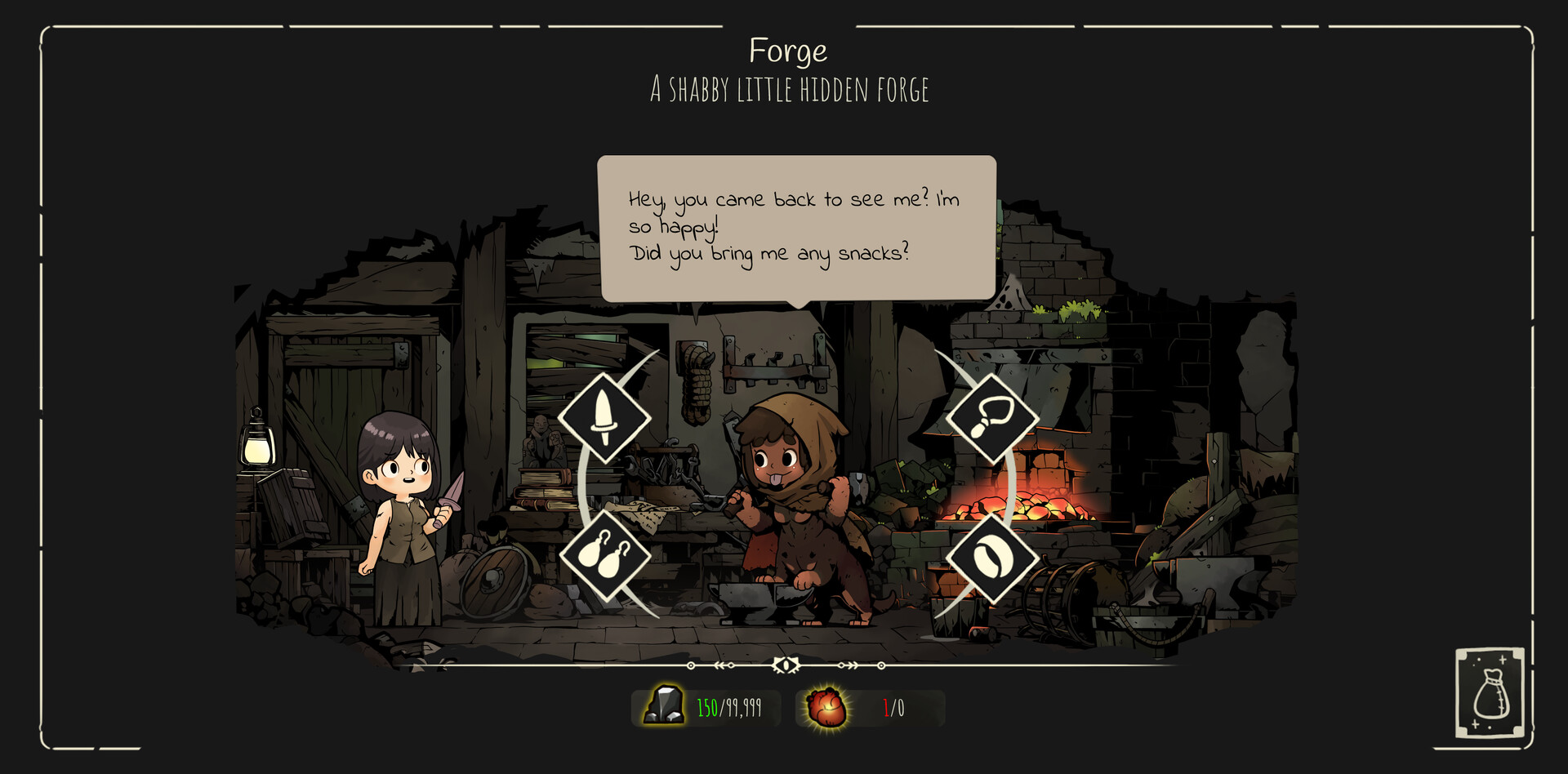 Little Old One and the Witch - Screenshot 1